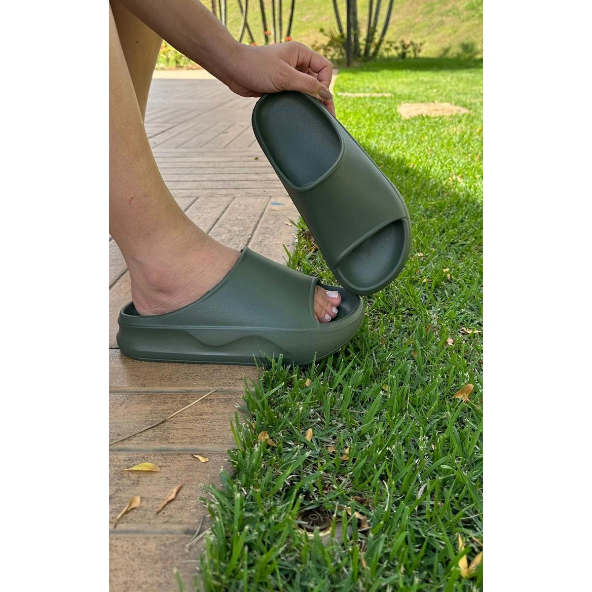 Chinelo Feminino Nuvem Slide Podlinda – Maciez e leveza em EVA | UnicStep