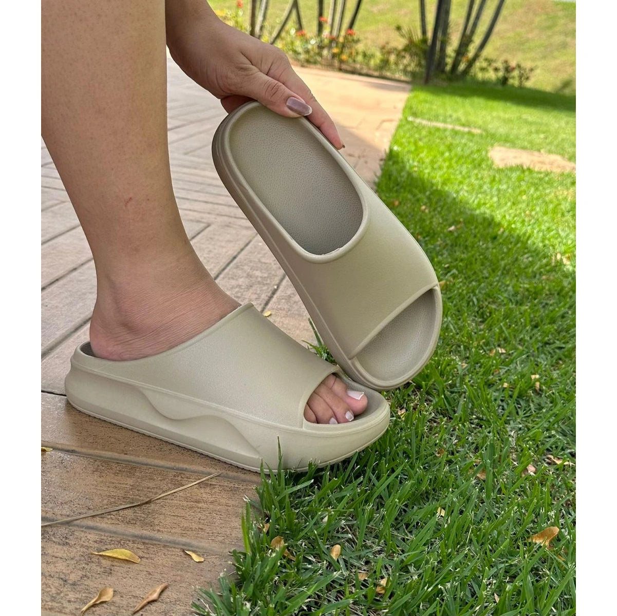 Chinelo Feminino Nuvem Slide Podlinda – Maciez e leveza em EVA | UnicStep