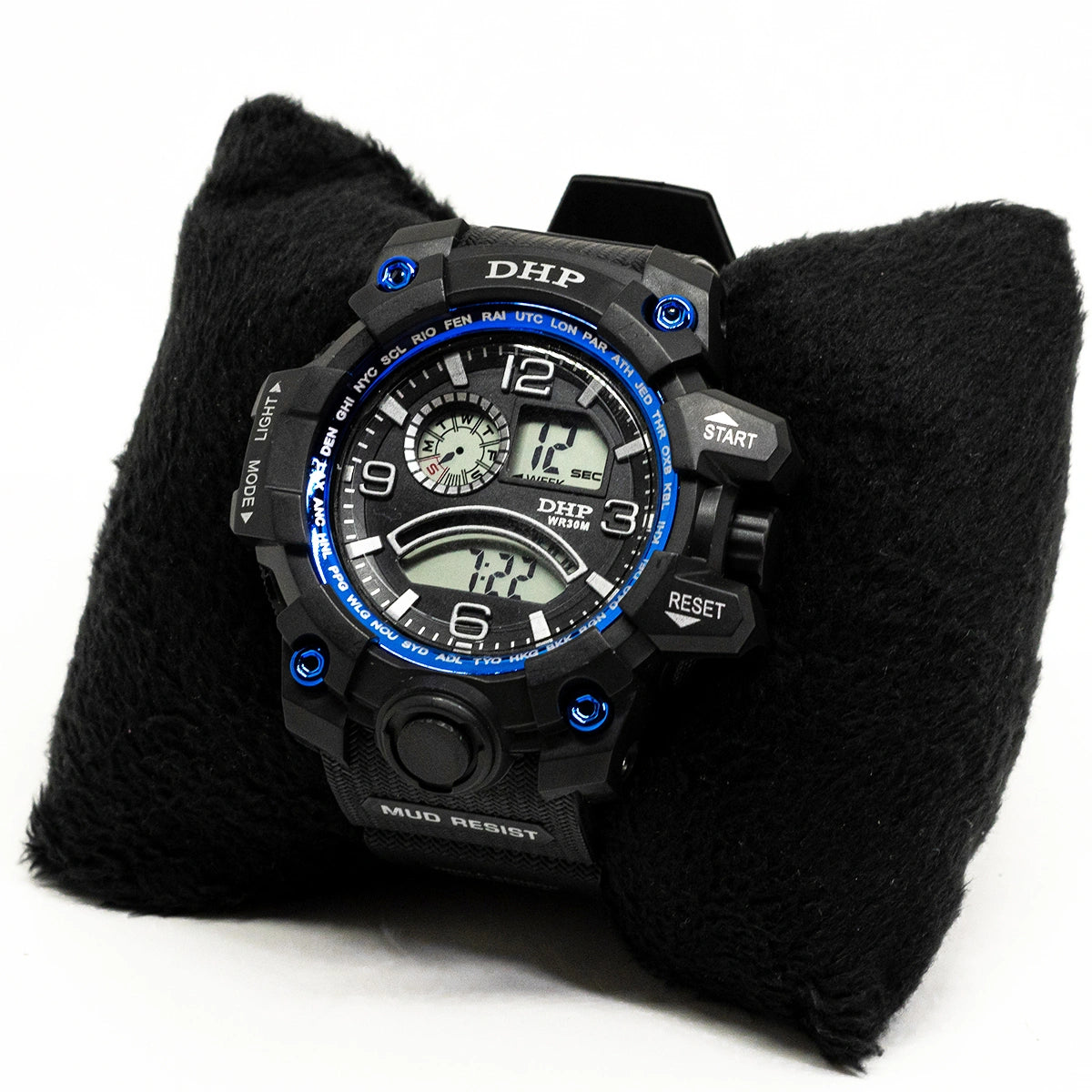 Relógio Digital DHP Voyager Masculino – Esportivo e Resistente à Água