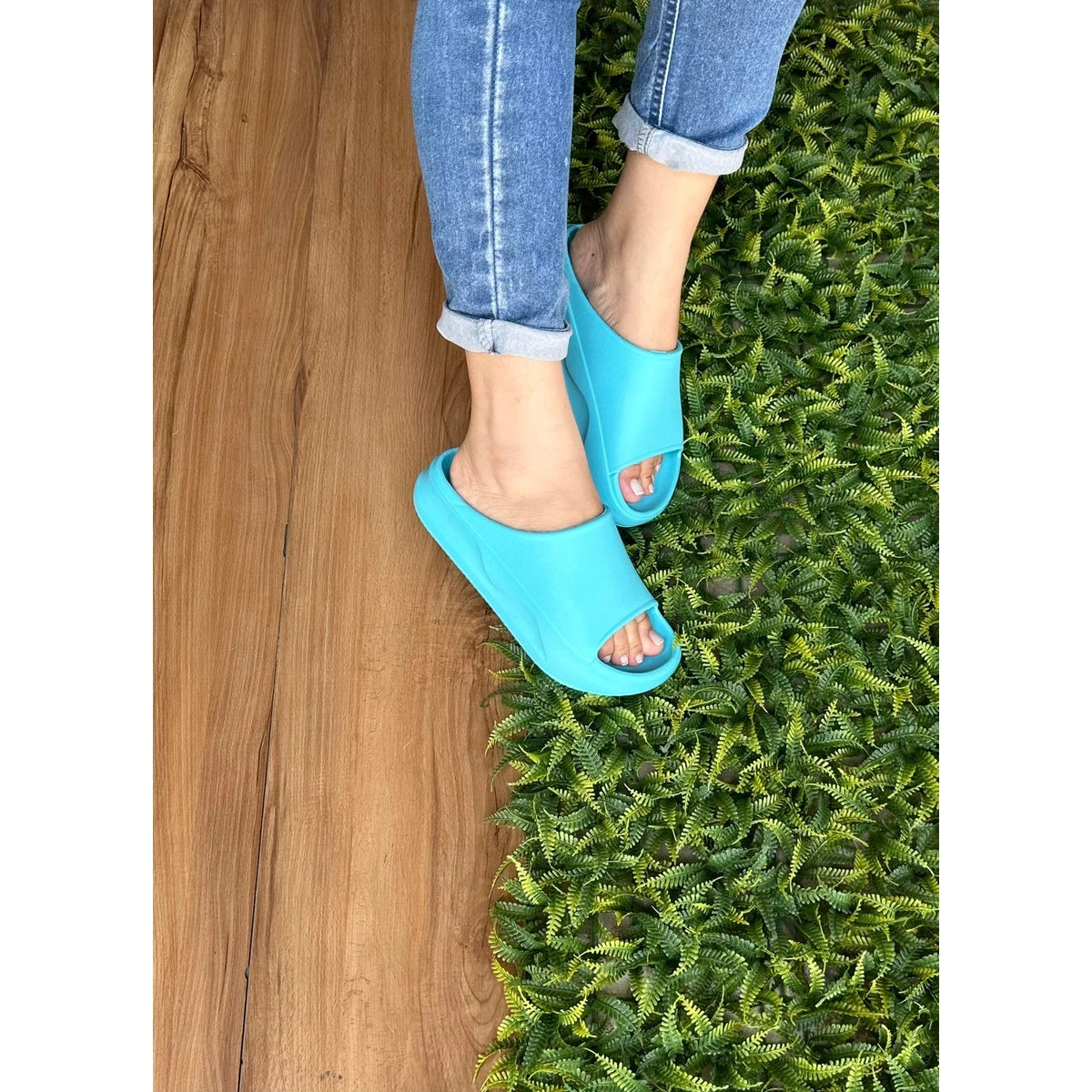Chinelo Feminino Nuvem Slide Podlinda – Maciez e leveza em EVA | UnicStep