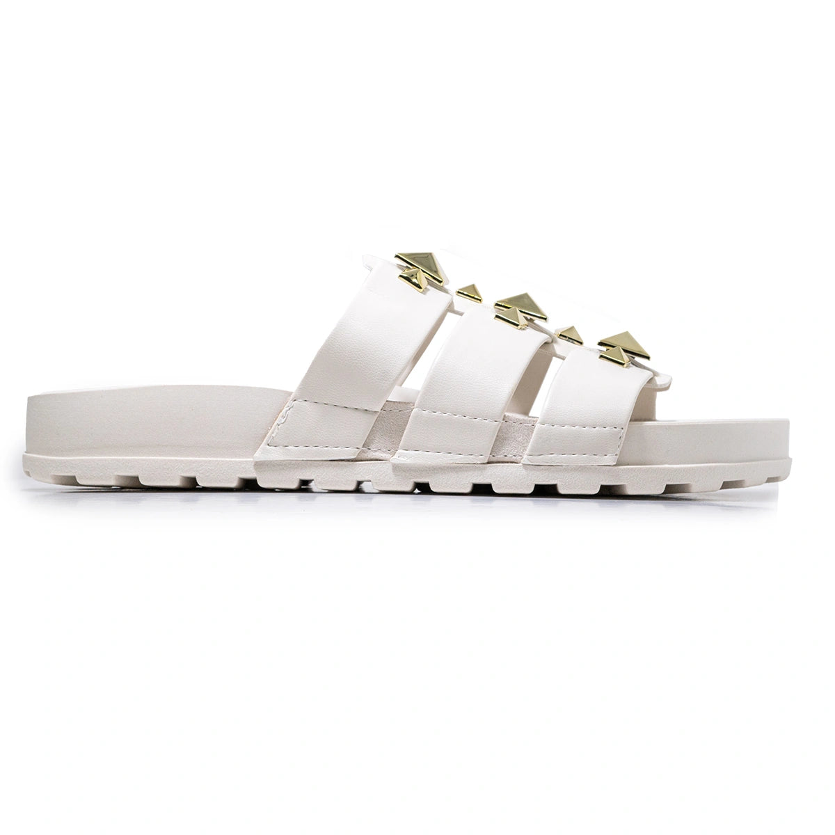 Sandália Papete Feminina Moleca Spike – Estilo Urbano com Conforto Diário | UnicStep