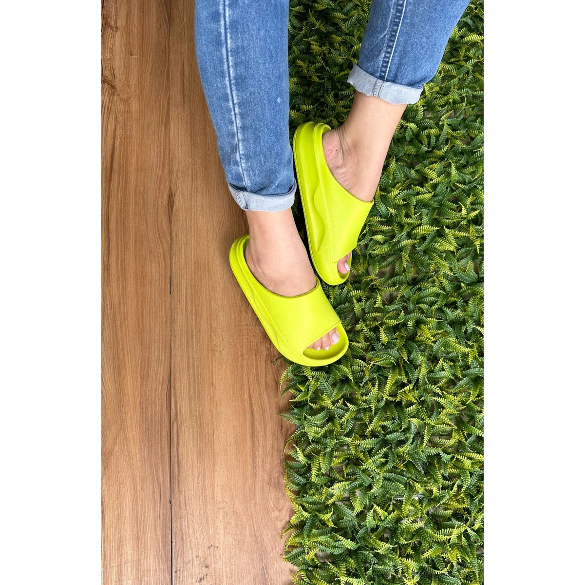 Chinelo Feminino Nuvem Slide Podlinda – Maciez e leveza em EVA | UnicStep