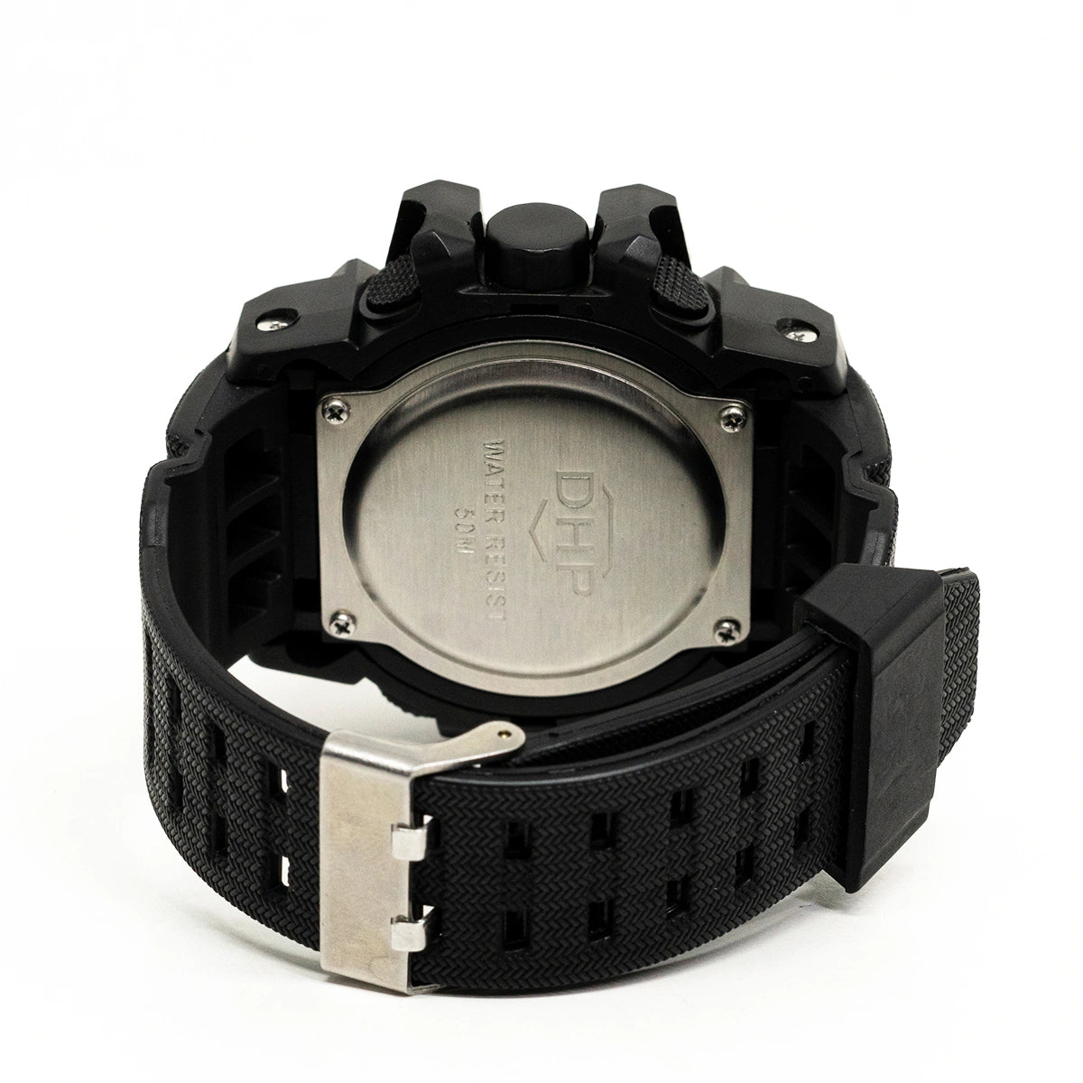 Relógio Digital DHP Voyager Masculino – Esportivo e Resistente à Água