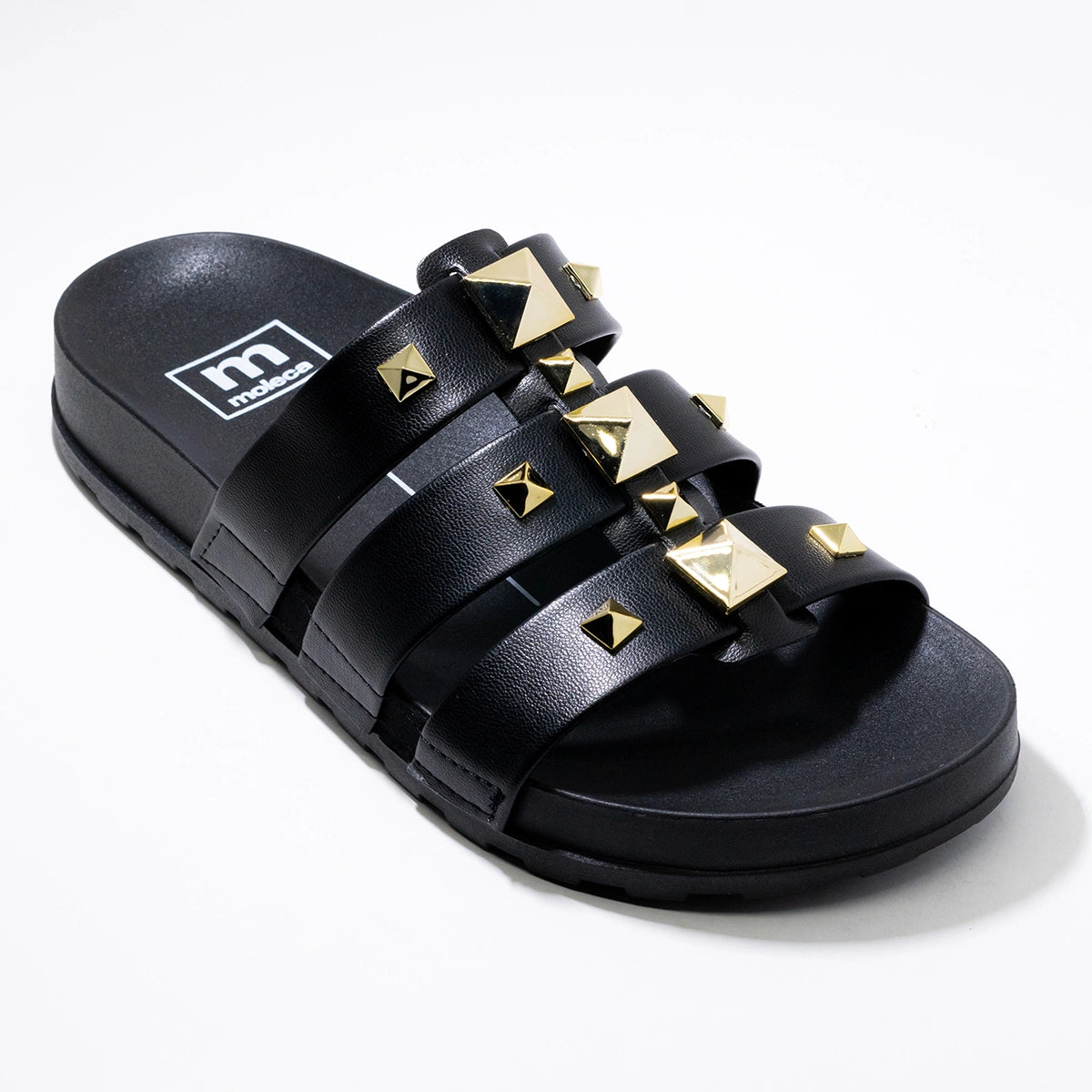 Sandália Papete Feminina Moleca Spike – Estilo Urbano com Conforto Diário | UnicStep