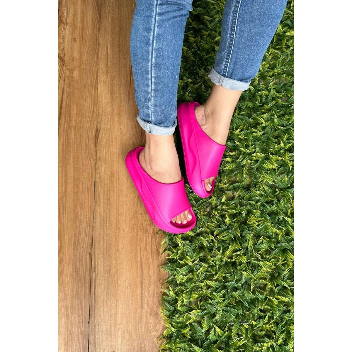 Chinelo Feminino Nuvem Slide Podlinda – Maciez e leveza em EVA | UnicStep