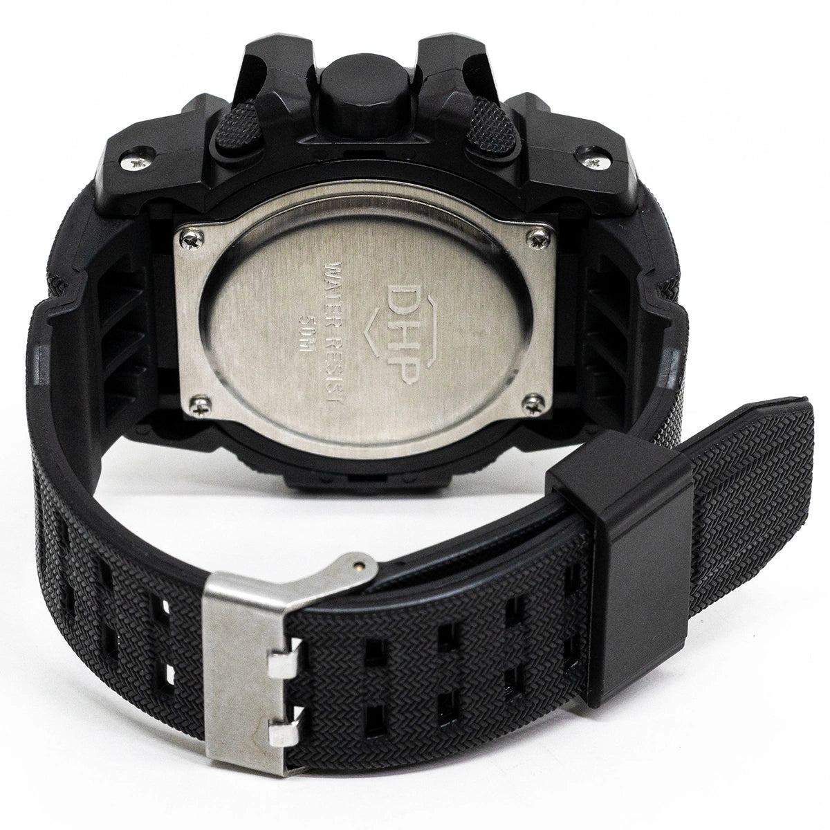 Relógio Digital DHP Voyager Masculino – Esportivo e Resistente à Água