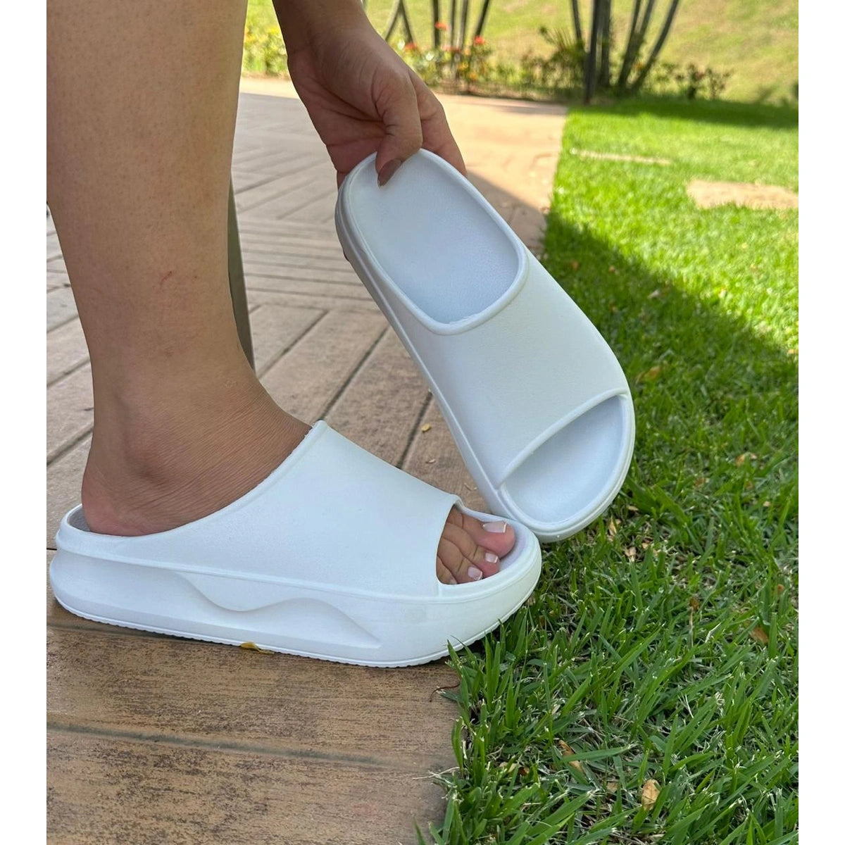 Chinelo Feminino Nuvem Slide Podlinda – Maciez e leveza em EVA | UnicStep