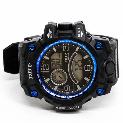 Relógio Digital DHP Voyager Masculino – Esportivo e Resistente à Água