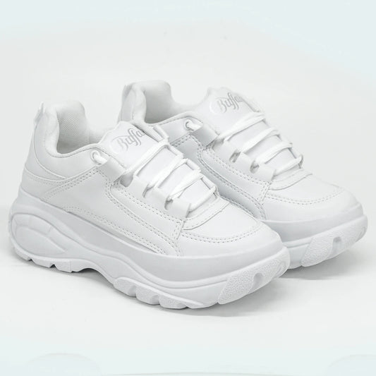 Tênis Plataforma Feminino Bufalo London – Tendência com Conforto | UnicStep
