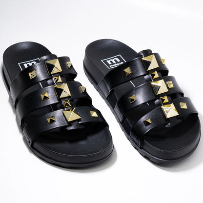 Sandália Papete Feminina Moleca Spike – Estilo Urbano com Conforto Diário | UnicStep