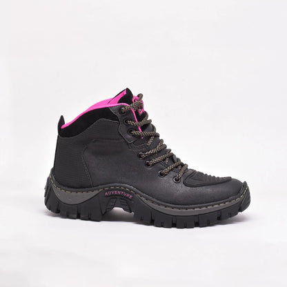 Bota Feminina Adventure Couro Sintético | UnicStep