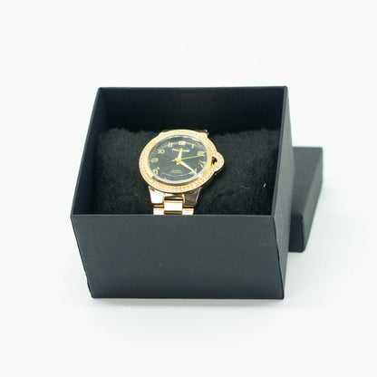 Relógio Feminino Classic Dourado – Elegância Atemporal em Aço Inoxidável