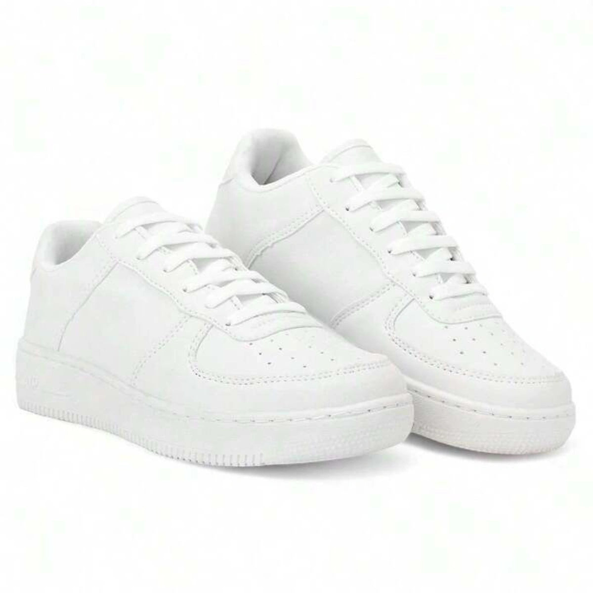 Tênis Force Classic Sneaker – Branco, Casual e Estiloso | UnicStep