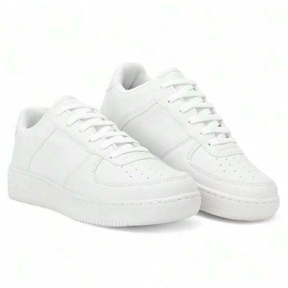 Tênis Force Classic Sneaker – Branco, Casual e Estiloso | UnicStep