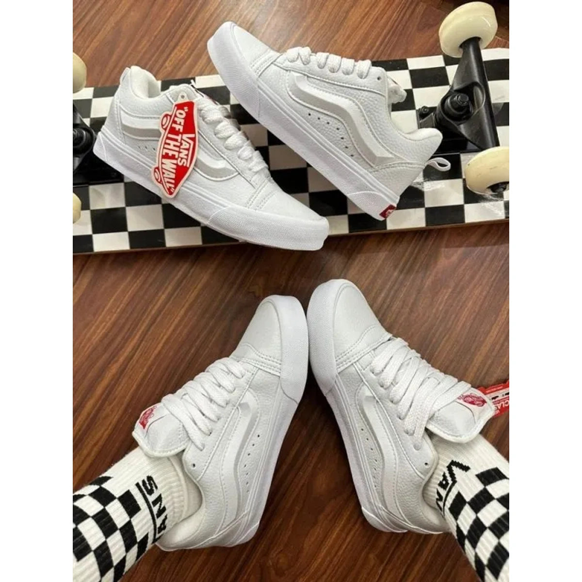 Tênis Knu Skool Style – Chunky, Urbano e Confortável