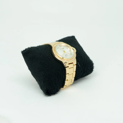 Relógio Feminino Classic Dourado – Elegância Atemporal em Aço Inoxidável
