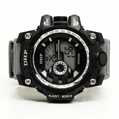 Relógio Digital DHP Voyager Masculino – Esportivo e Resistente à Água