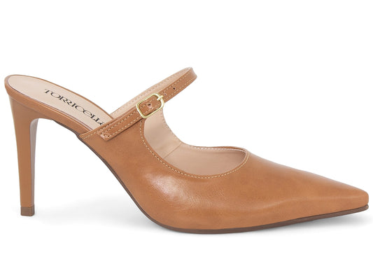 Scarpin Mary Jane Slingback Salto Alto 8,5 cm