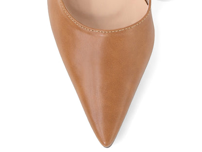 Scarpin Mary Jane Slingback Salto Alto 8,5 cm