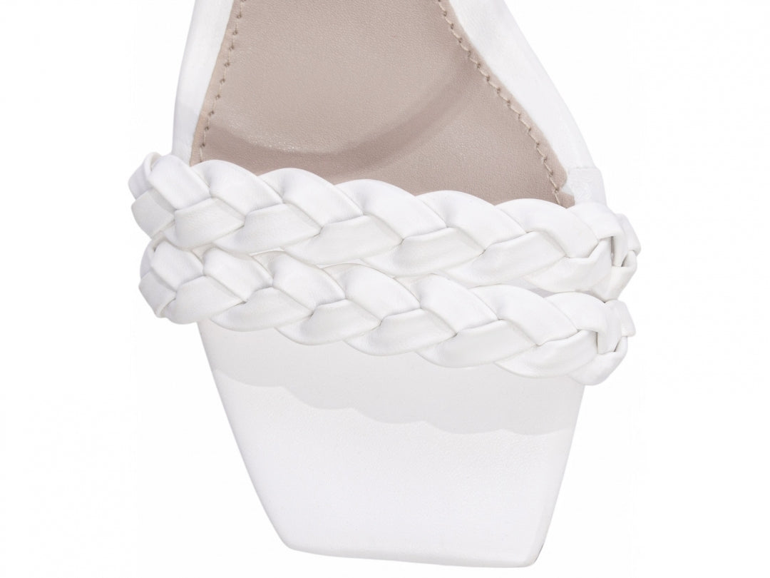 Sandália Feminina Salto Grosso Trançada – Elegância e Conforto Diário