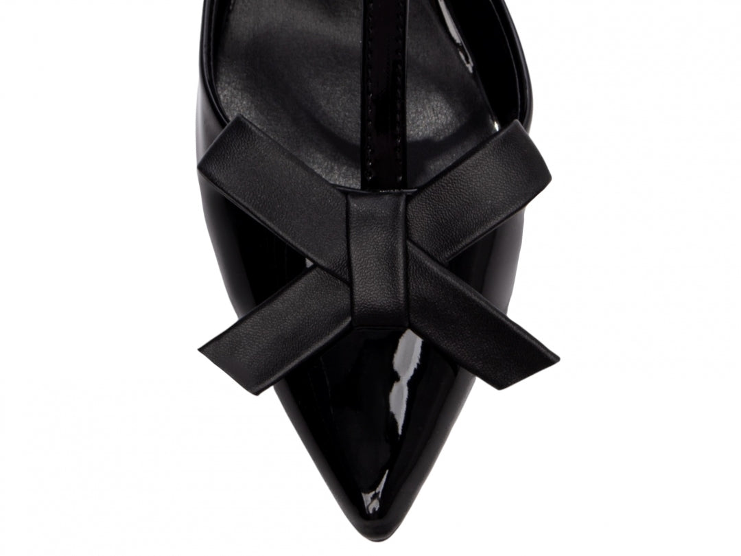 Scarpin Feminino Elegante com Laço e Salto Confortável