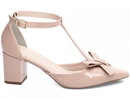 Scarpin Feminino Elegante com Laço e Salto Confortável