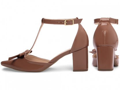 Scarpin Feminino Elegante com Laço e Salto Confortável