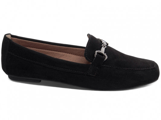 Mocassim Feminino Camurça Preto – Conforto, Estilo e Sofisticação
