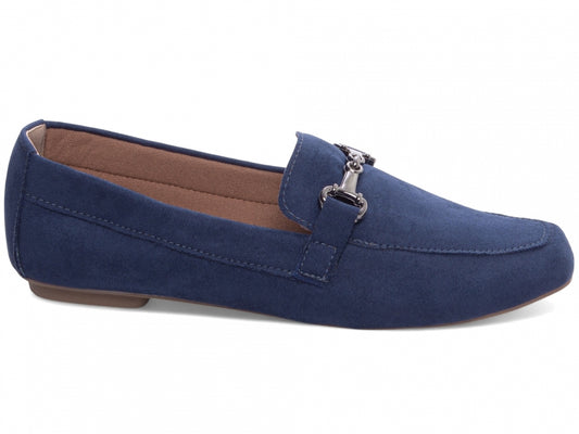 Mocassim Feminino Camurça Azul – Estilo, Conforto e Sofisticação no Dia a Dia