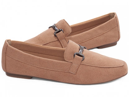 Mocassim Feminino Camurça Rose – Leveza, Conforto e Elegância Casual