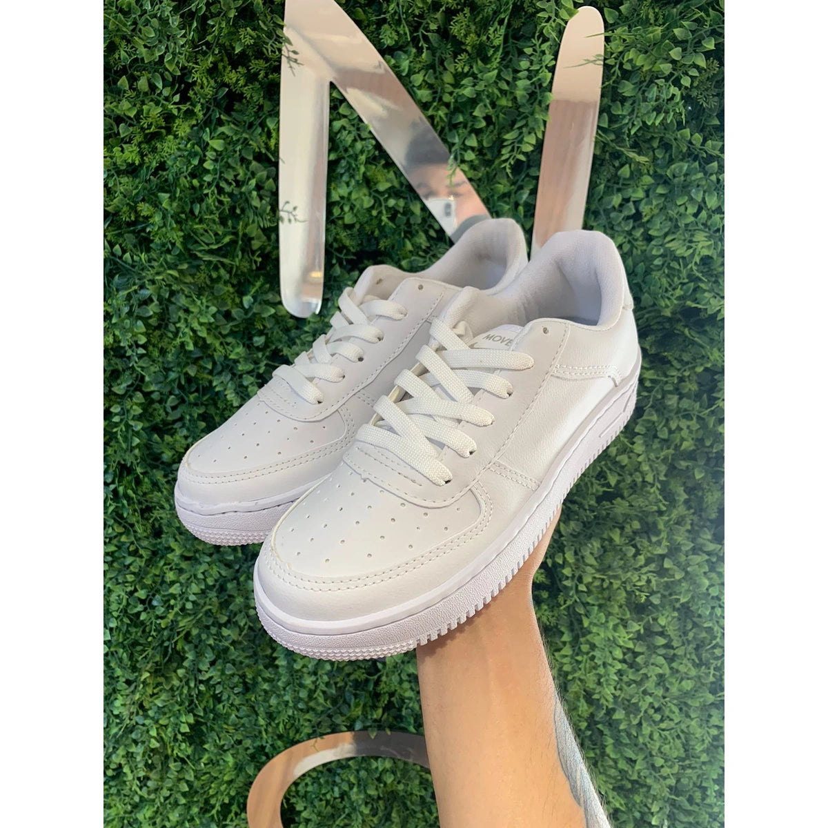 Tênis Force Classic Sneaker – Branco, Casual e Estiloso | UnicStep