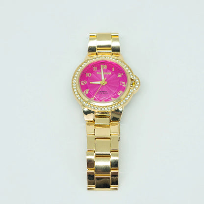 Relógio Feminino Classic Dourado – Elegância Atemporal em Aço Inoxidável
