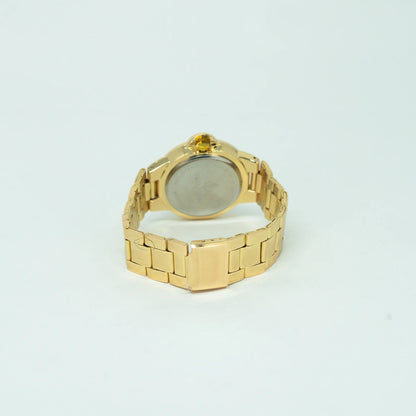 Relógio Feminino Classic Dourado – Elegância Atemporal em Aço Inoxidável
