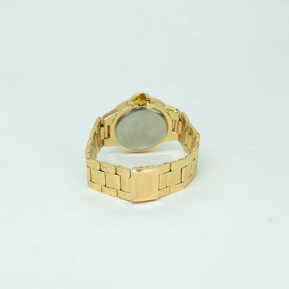 Relógio Feminino Classic Dourado – Elegância Atemporal em Aço Inoxidável